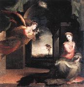 BECCAFUMI, Domenico The Annunciation  jhn oil